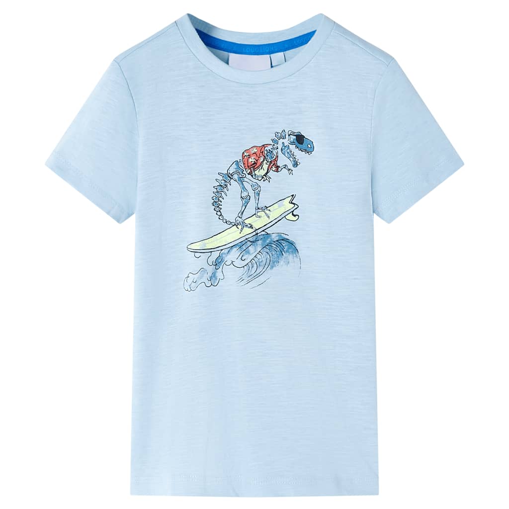 Vidaxl Kinderhemd 104 hellblau