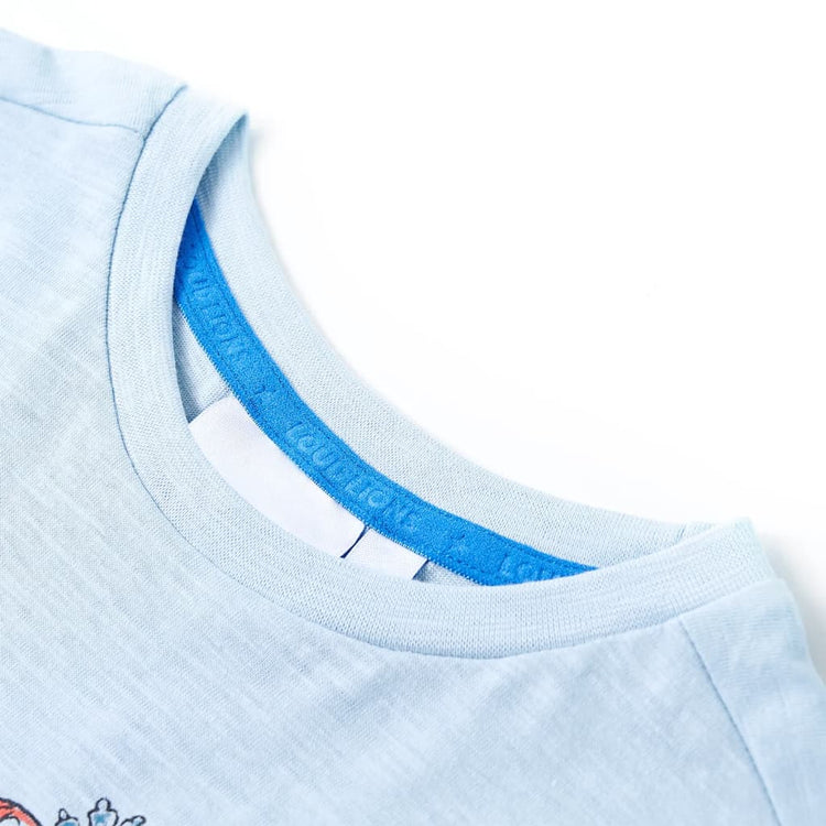Vidaxl Kinderhemd 104 hellblau