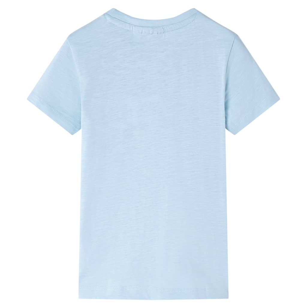 Vidaxl Kinderhemd 128 hellblau
