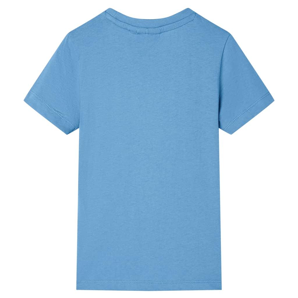 Vidaxl Kinderhemd 92 Zentralblau