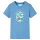 Vidaxl Kinderhemd 116 Zentralblau