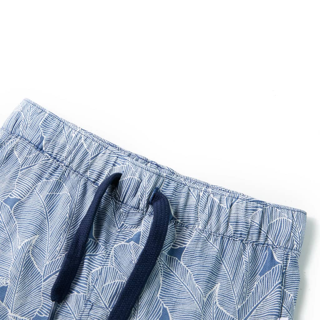 Vidaxl Kindershorts mit Trekoord 116 Dunkelblau
