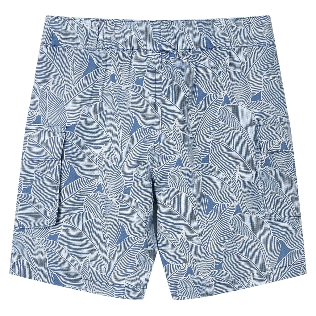 Vidaxl Kindershorts mit Trekoord 128 Dunkelblau