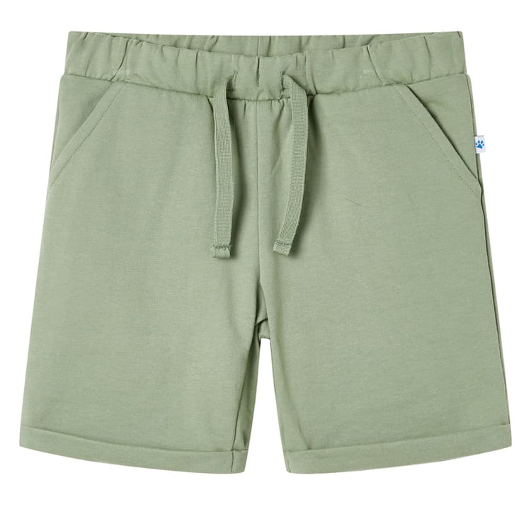 Vidaxl Kindershorts mit Trekkoord 92 Lichtkaki