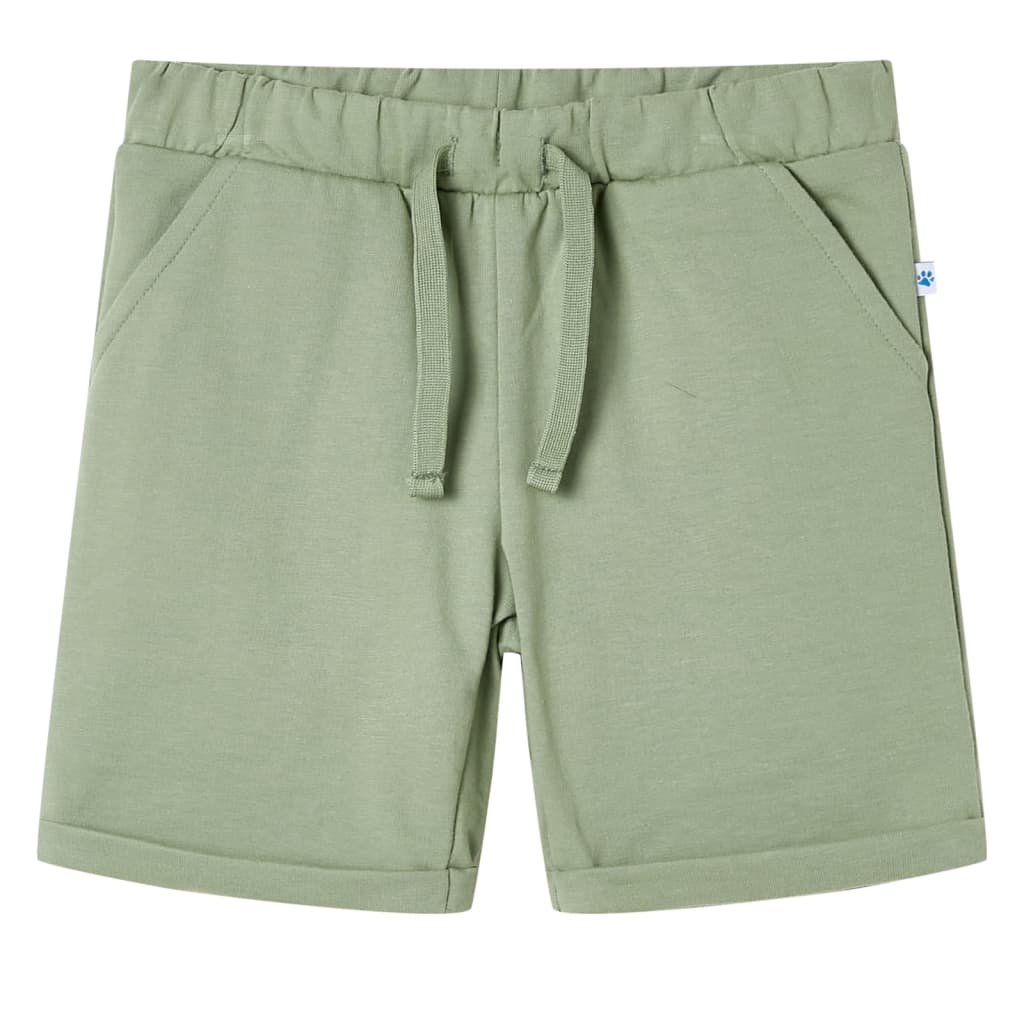 Vidaxl Kindershorts mit Trekoord 104 Lichtkaki