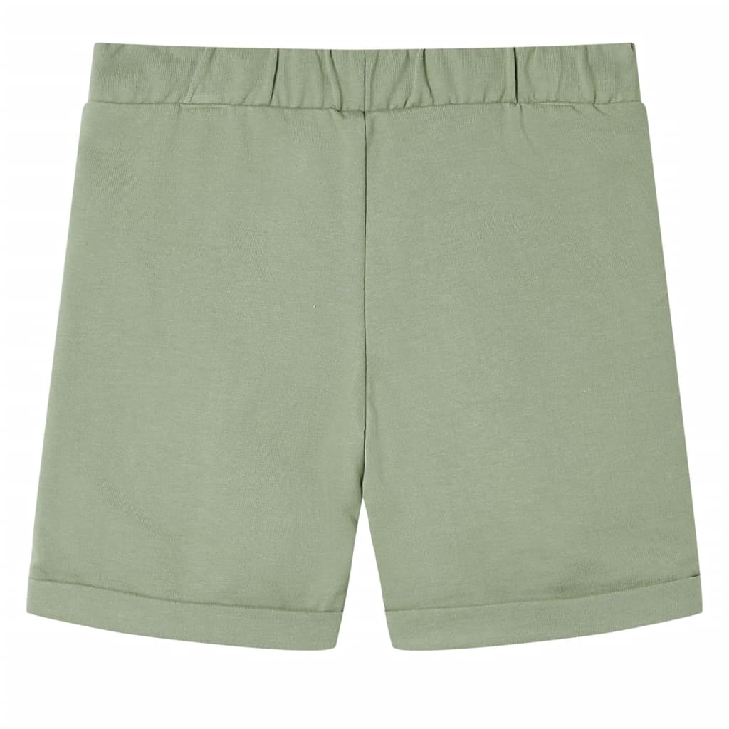 Vidaxl Kindershorts mit Trekoord 104 Lichtkaki