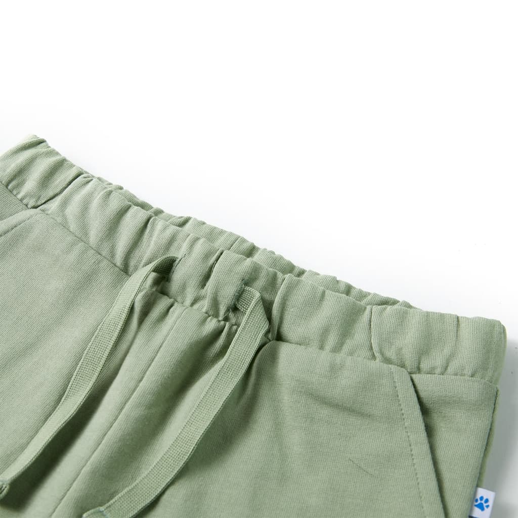 Vidaxl Kindershorts mit Trekoord 104 Lichtkaki