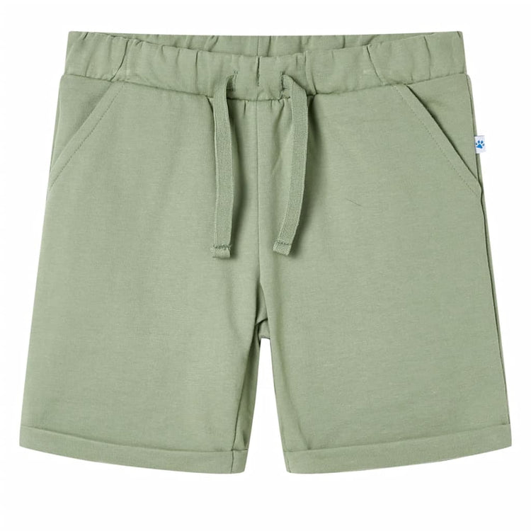 Vidaxl Kindershorts mit Trekkoord 116 Lichtkaki