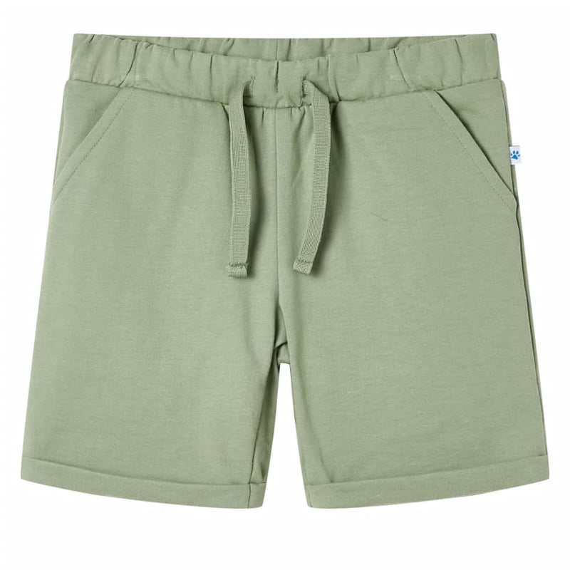Vidaxl Kindershorts mit Trekkoord 116 Lichtkaki