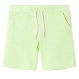Vidaxl Kindershorts mit Trekkoord 116 Neongeel - afbeelding 1
