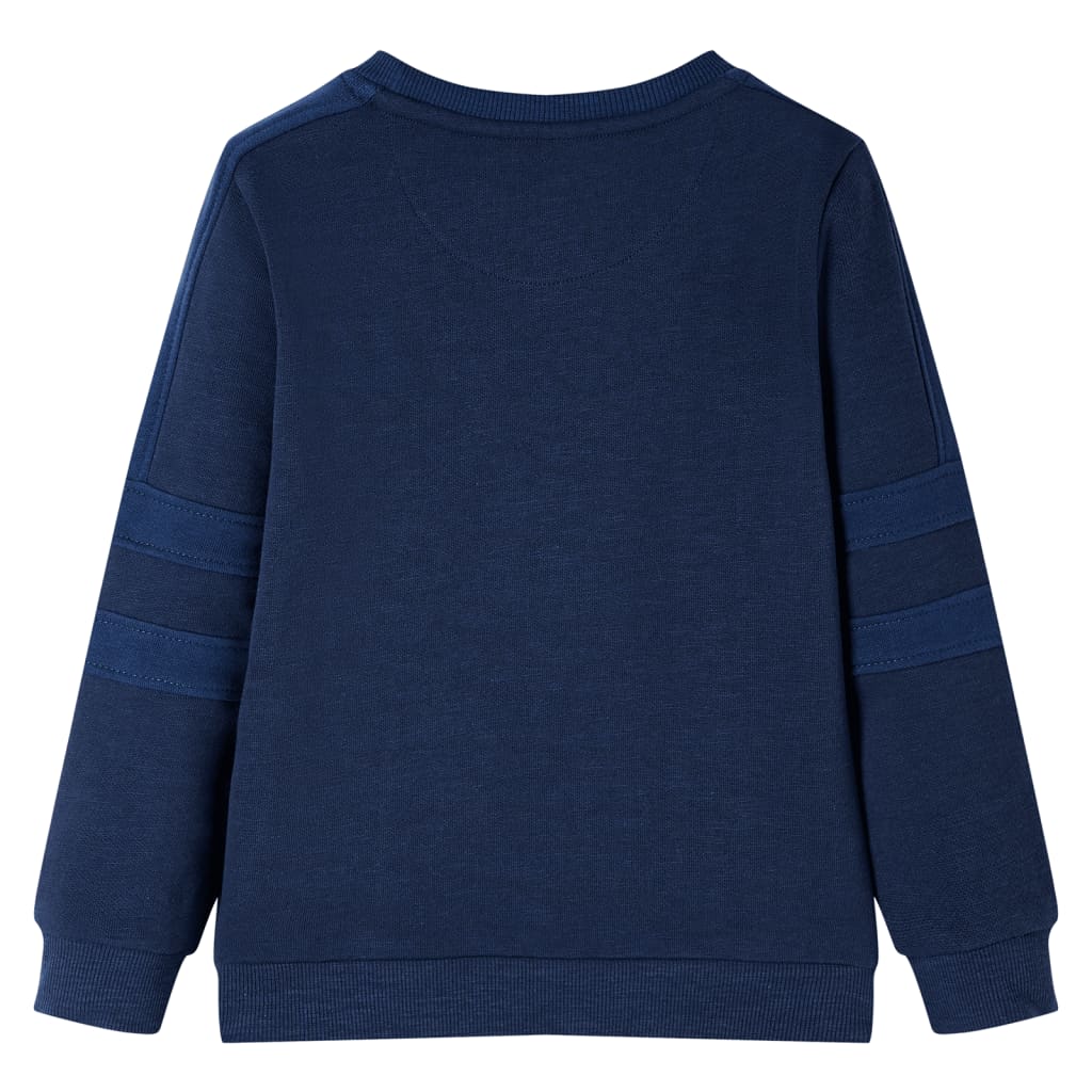 Vidaxl Kinderpullover 140 gemischtes Marineblau