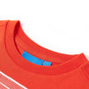 Vidaxl -Kinderhemd mit langen Ärmeln 116 leuchtend orange