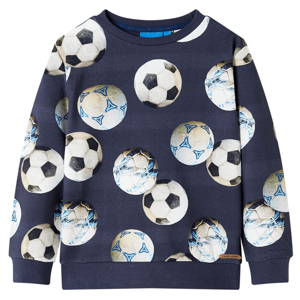 Vidaxl Kinderpullover 92 Marineblau