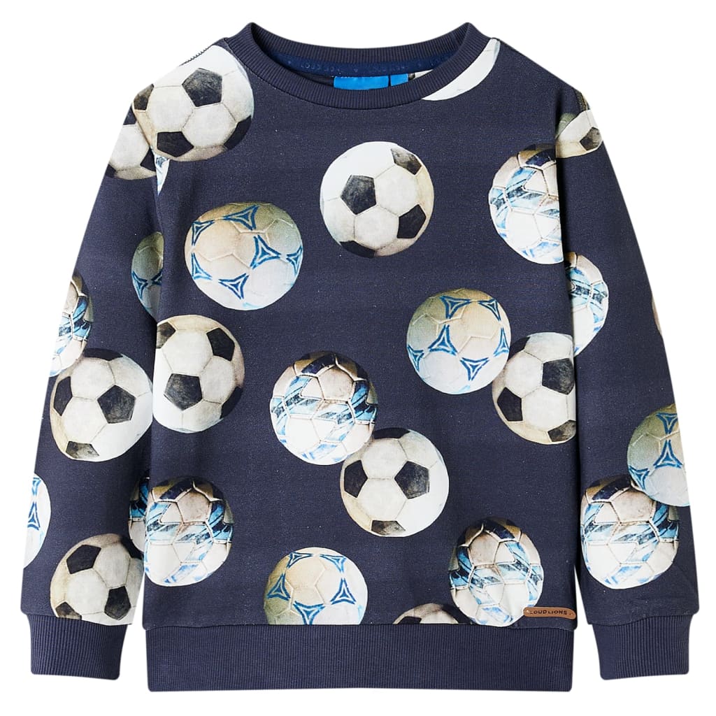Vidaxl Kinderpullover 104 Marineblau