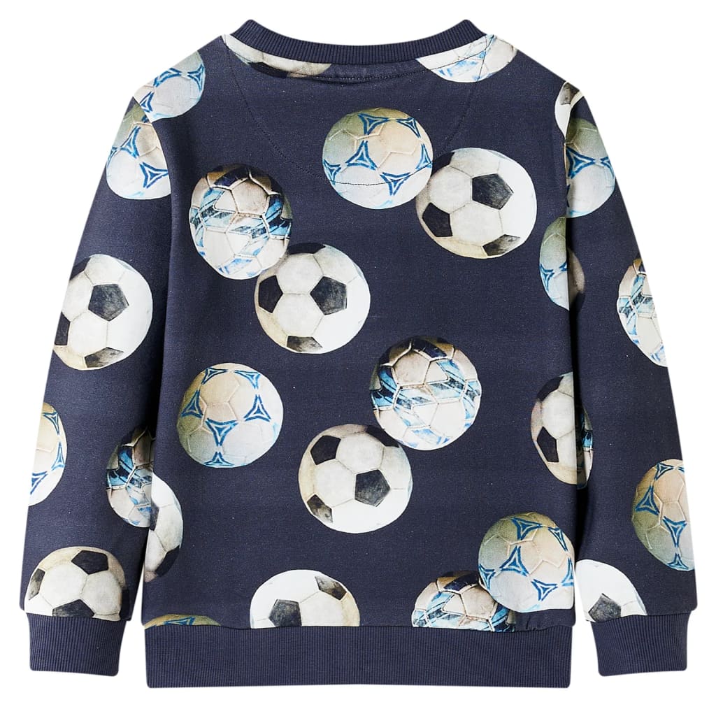 Vidaxl Kinderpullover 128 Marineblau