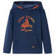 Vidaxl Kinderpullover mit Hood 92 gemischtes Marineblau und Orange