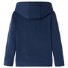Vidaxl -Kinderpullover mit Hood 116 gemischtes Marineblau und Orange