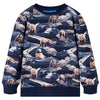 Vidaxl Kinderpullover 128 Marineblau