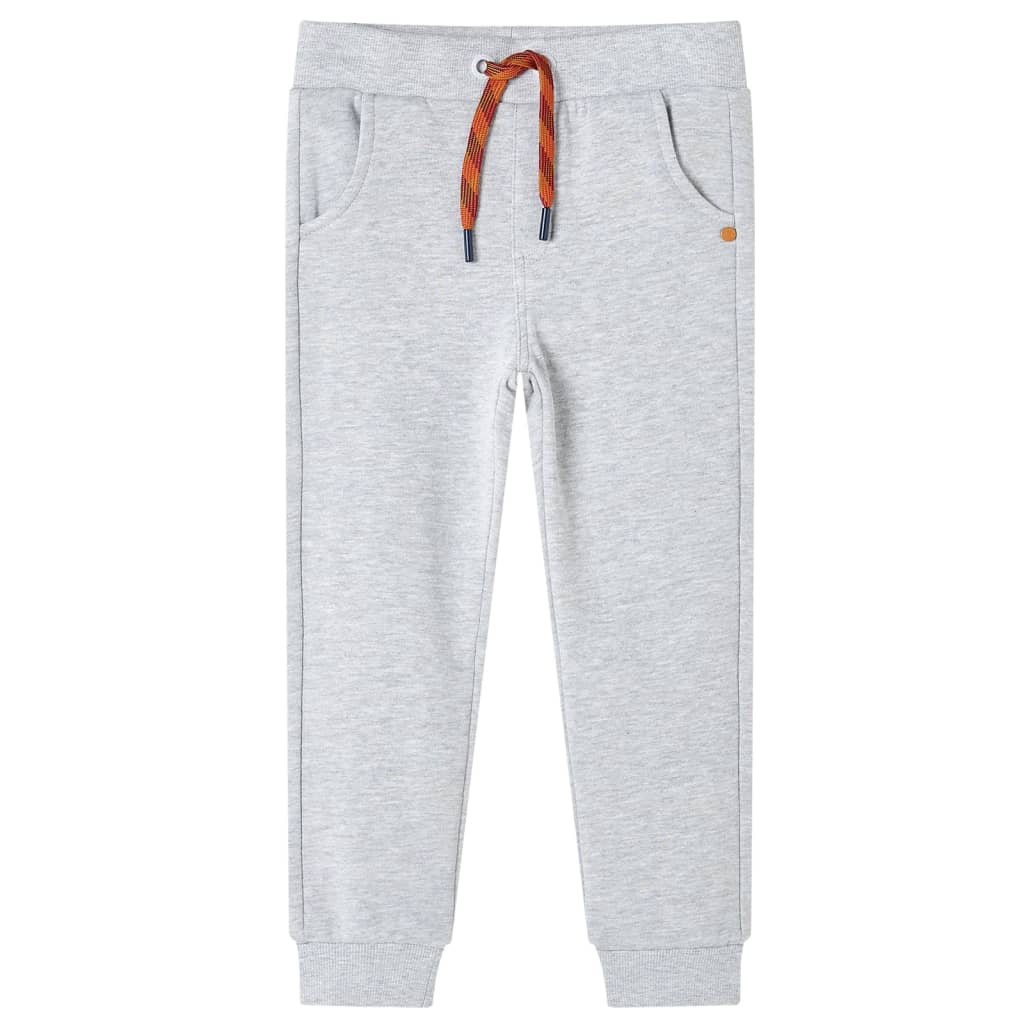 Vidaxl Kinderjogginghose 92 gemischt grau