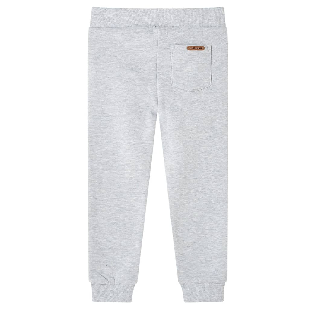 Vidaxl Kinderjogginghose 104 gemischt grau