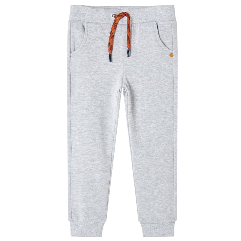Vidaxl Kinderjogginghose 128 gemischt grau