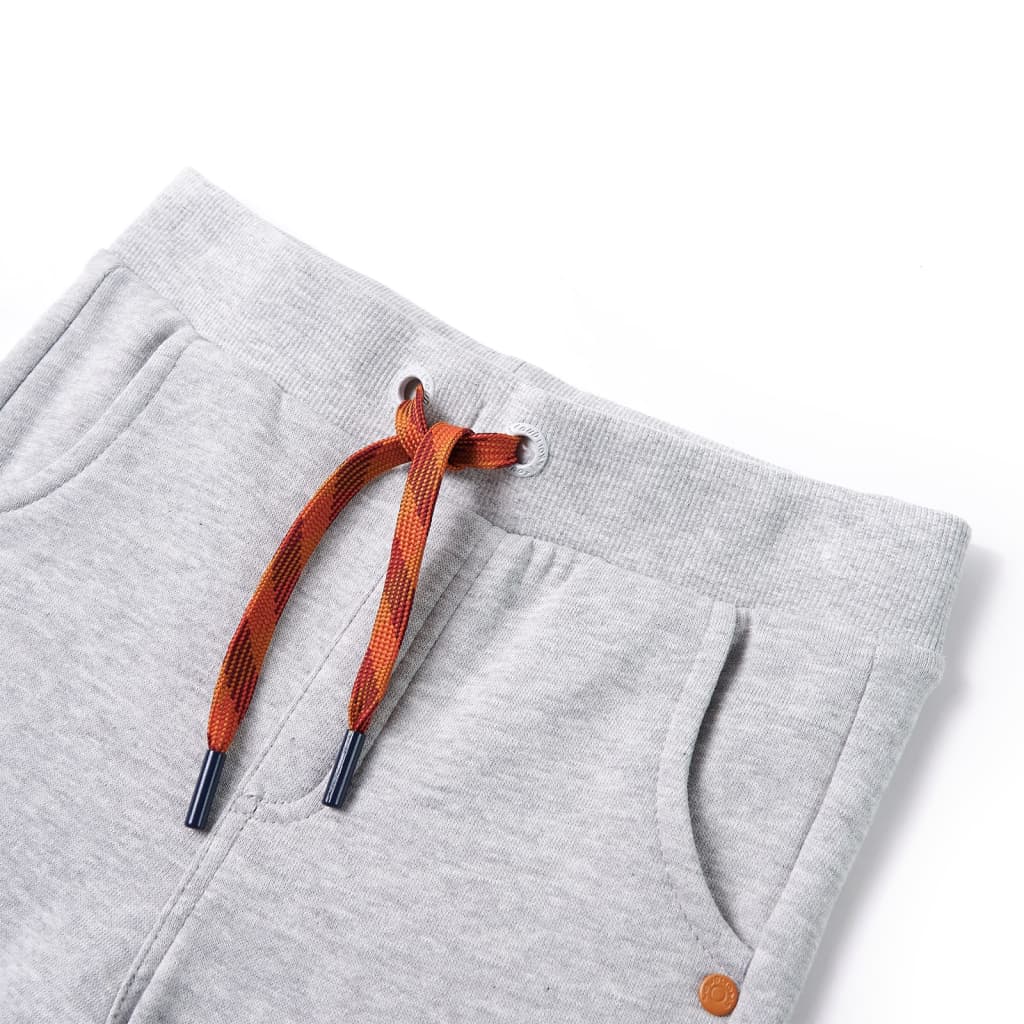 Vidaxl Kinder jogginghose 140 gemischt grau
