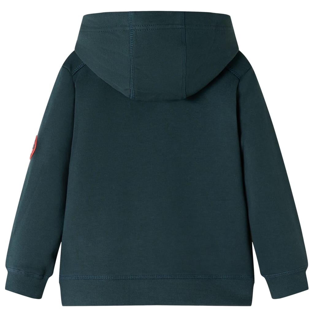 Vidaxl Kinderpullover mit Hood 104 Dark Green