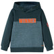 Vidaxl Kinderpullover mit Hood 128 dunkelgrün