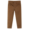 Vidaxl Kinderbroek 92 Cognac -gelöscht