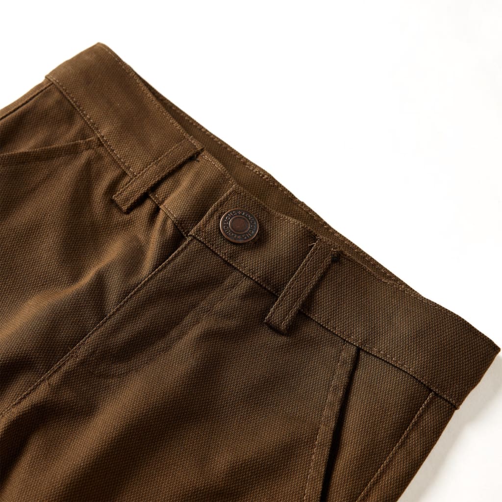 Vidaxl Kinderbroek 116 Cognac gefärbt