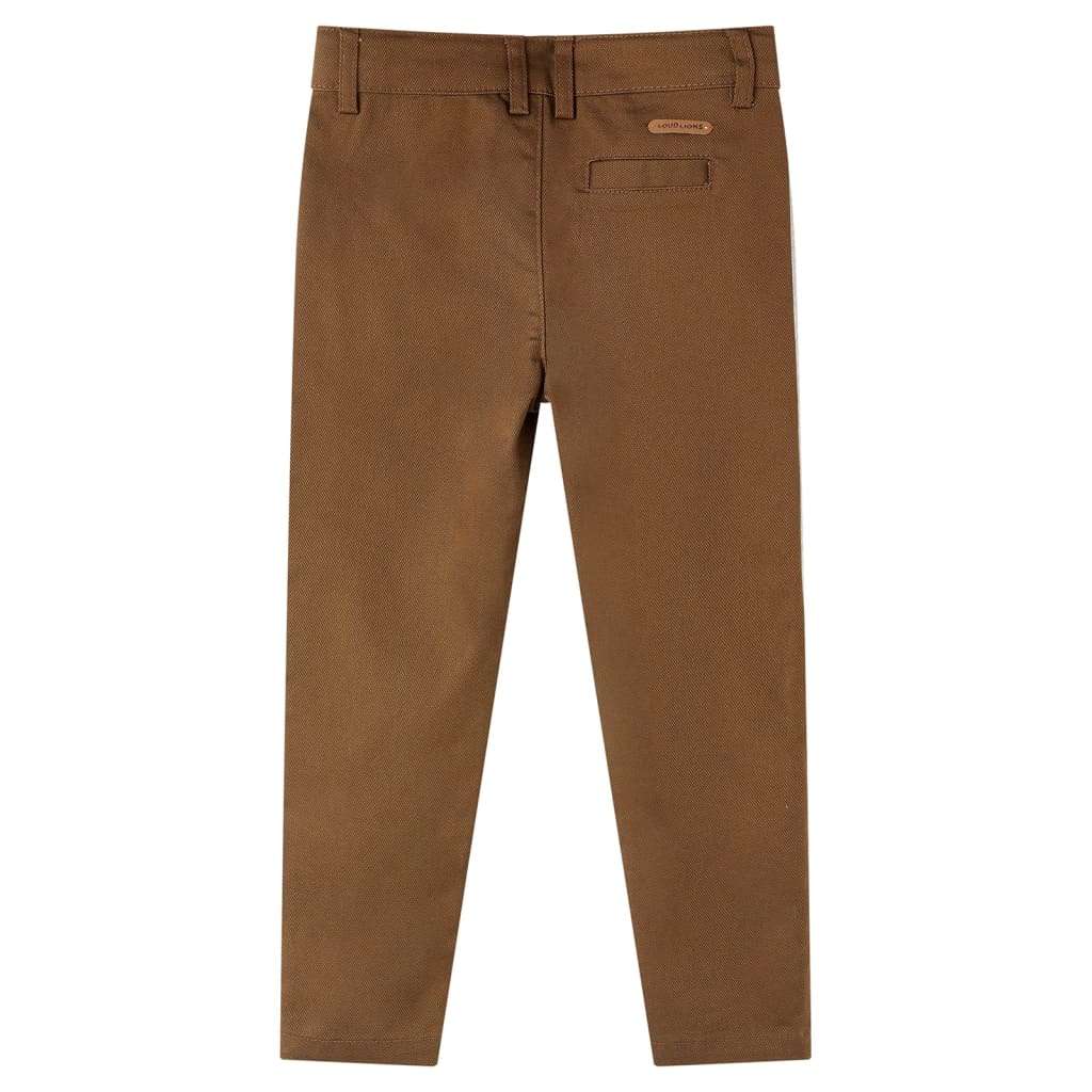 Vidaxl KinderBroek 140 Cognac gefärbt