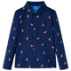 Vidaxl Kinderhemd 140 Marineblau