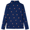 Vidaxl Kinderhemd 140 Marineblau