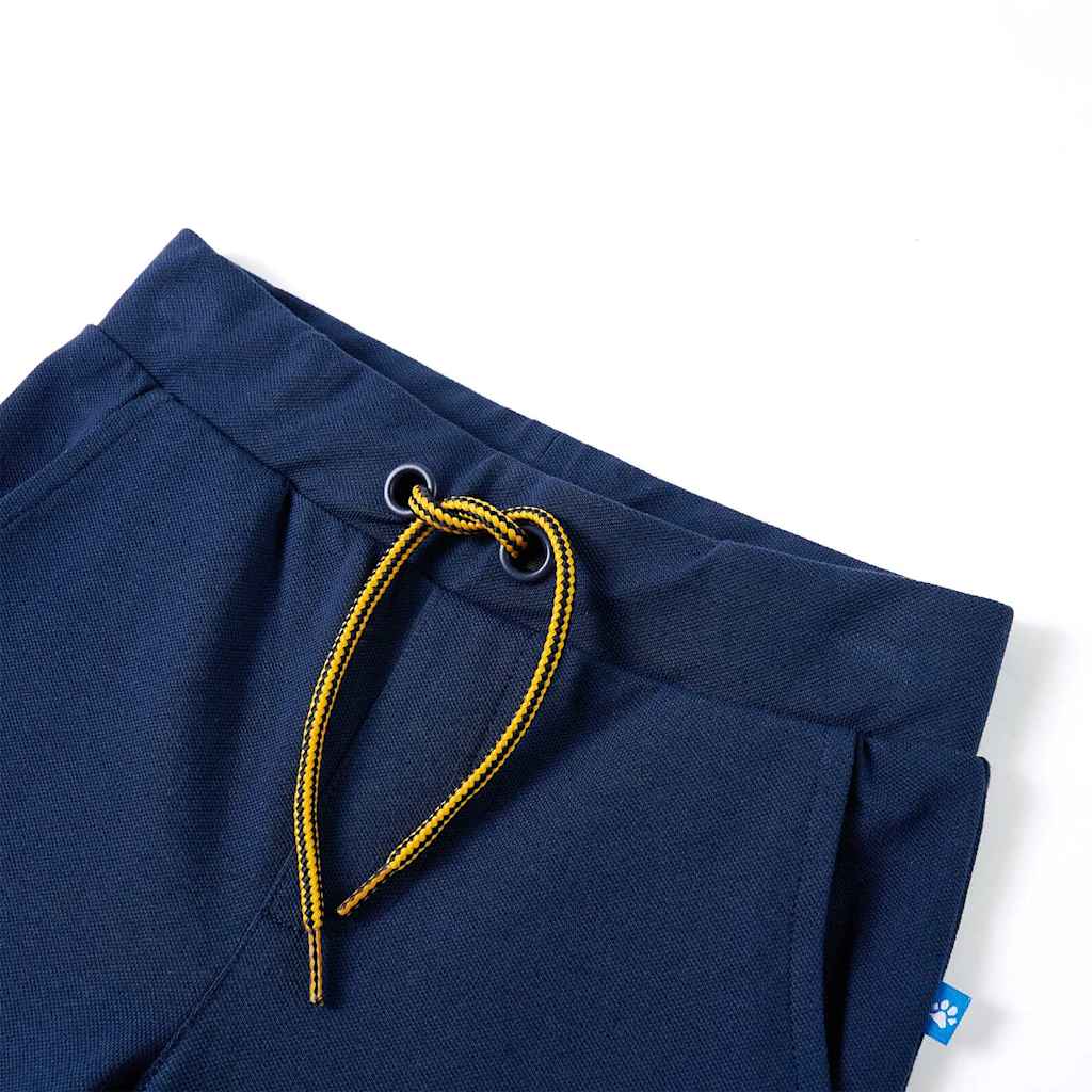 Vidaxl Kinderbroek mit Kordelstring 92 Marineblau