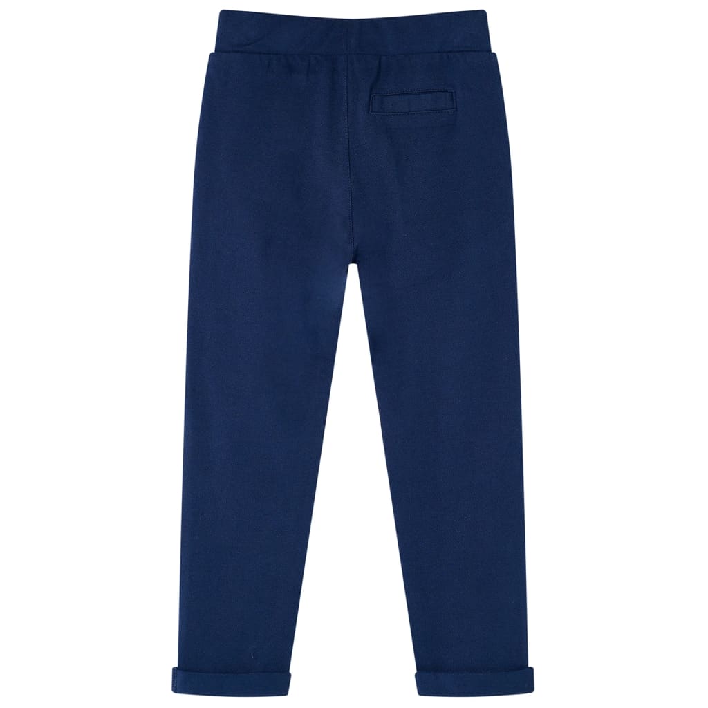 Vidaxl Kinderbroek mit Kordelstring 104 Marineblau