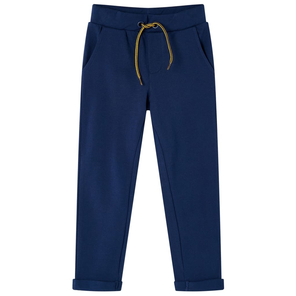 Vidaxl Kinderbroek mit Kordelstring 116 Marineblau