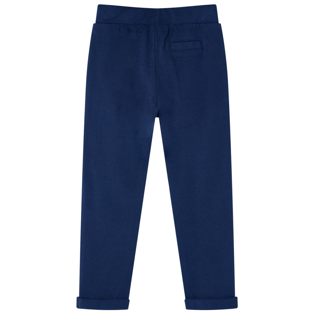 Vidaxl Kinderbroek mit Kordelstring 140 Marineblau