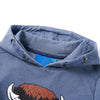 Vidaxl Kinderpullover mit Hood 92 gemischt Blau