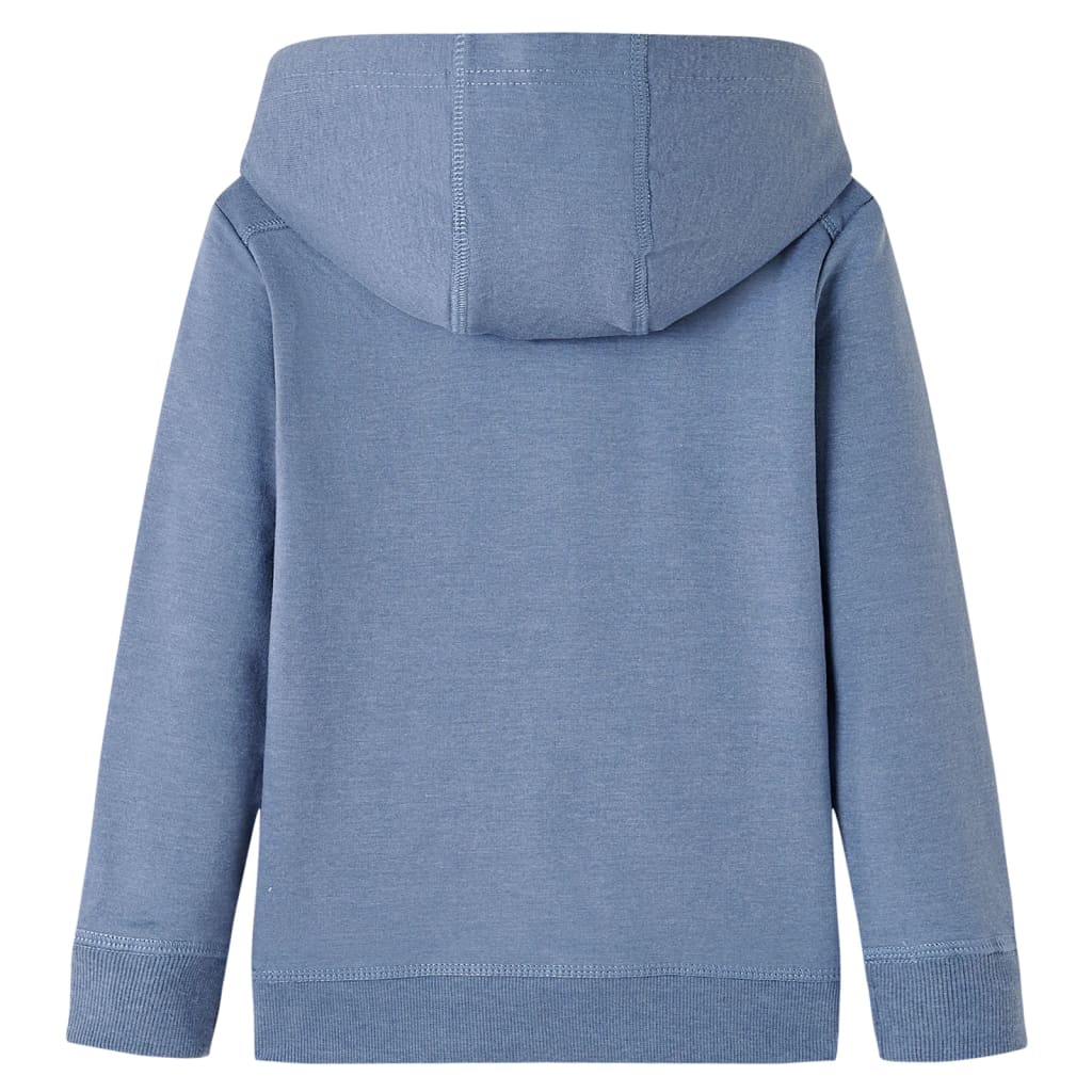 Vidaxl Kinderpullover mit Hood 128 gemischt Blau