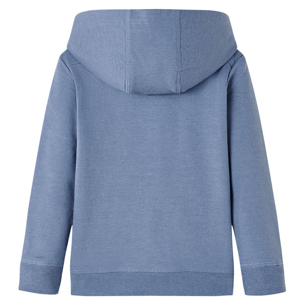 Vidaxl Kinderpullover mit Hood 140 gemischt blau