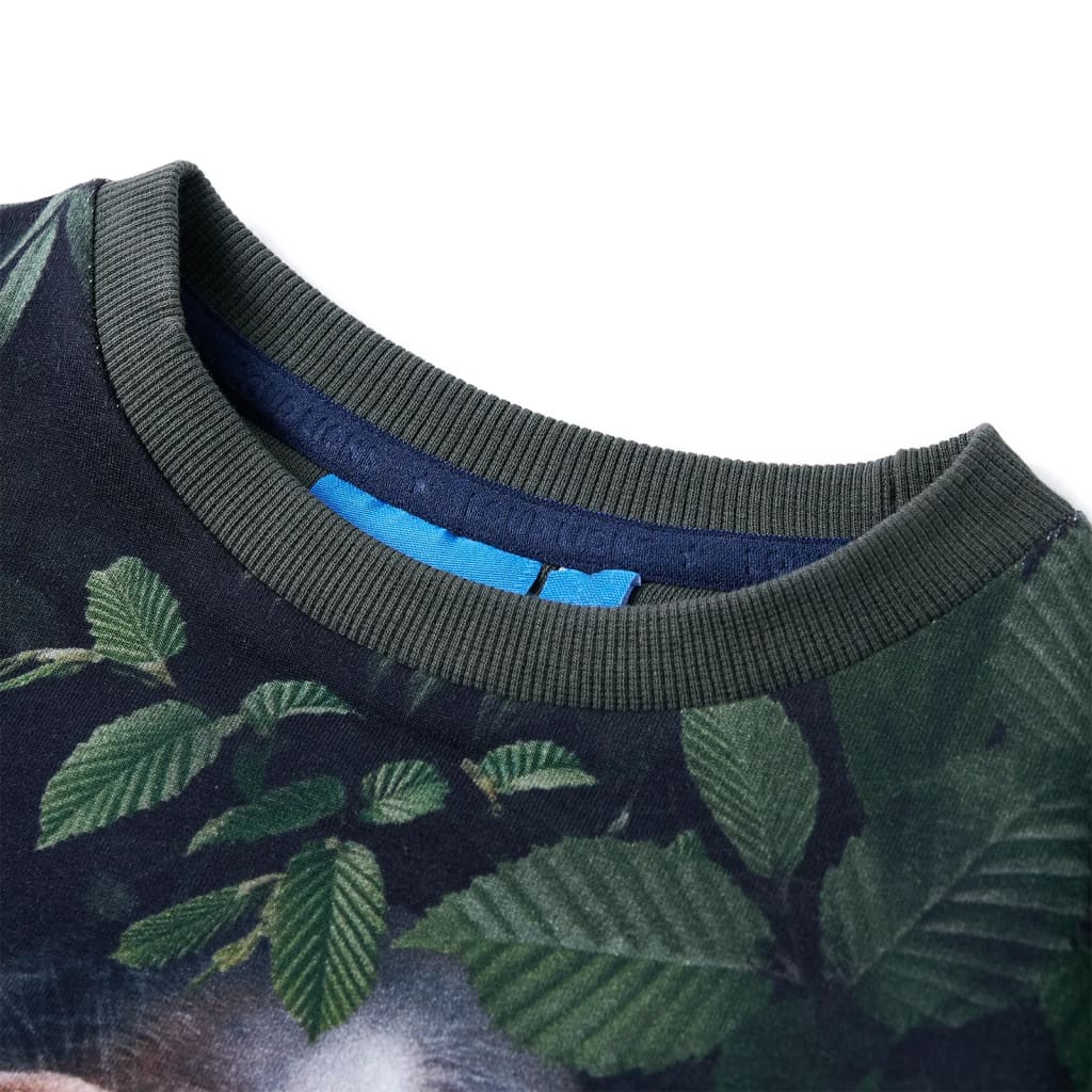 Vidaxl Kinderpullover 92 Donkerkakiklijke