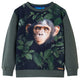 Vidaxl Kinderpullover 104 Donkerkakik