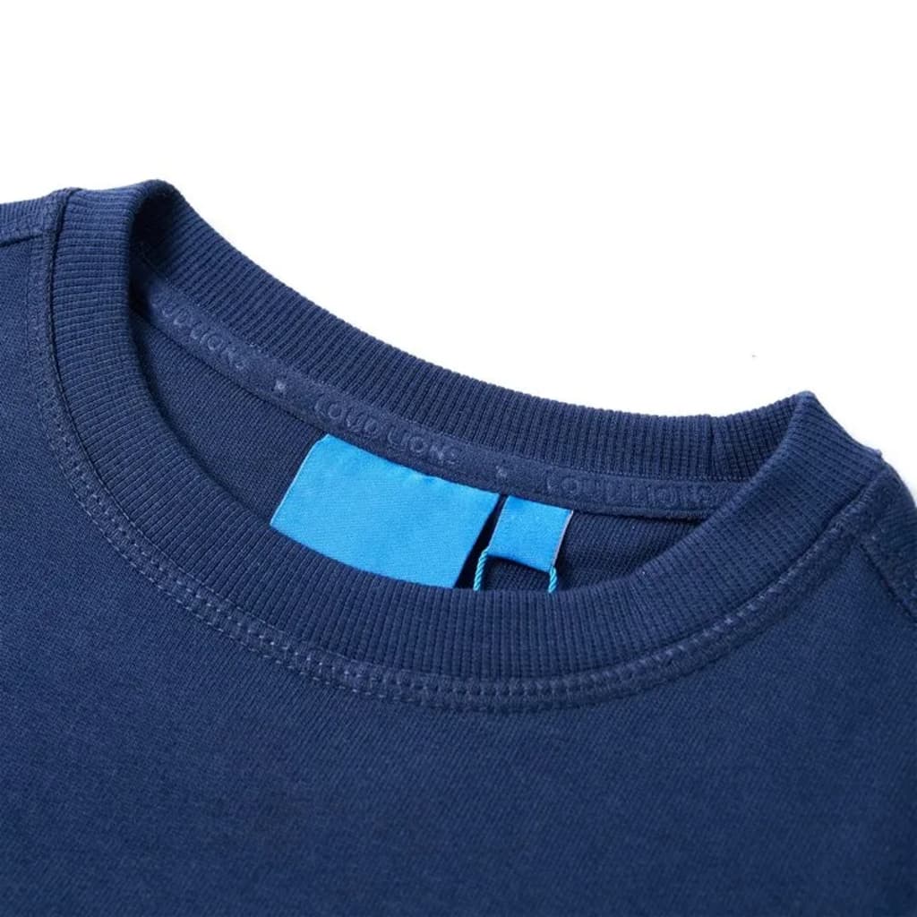 Vidaxl Kinderpullover 92 Marineblau