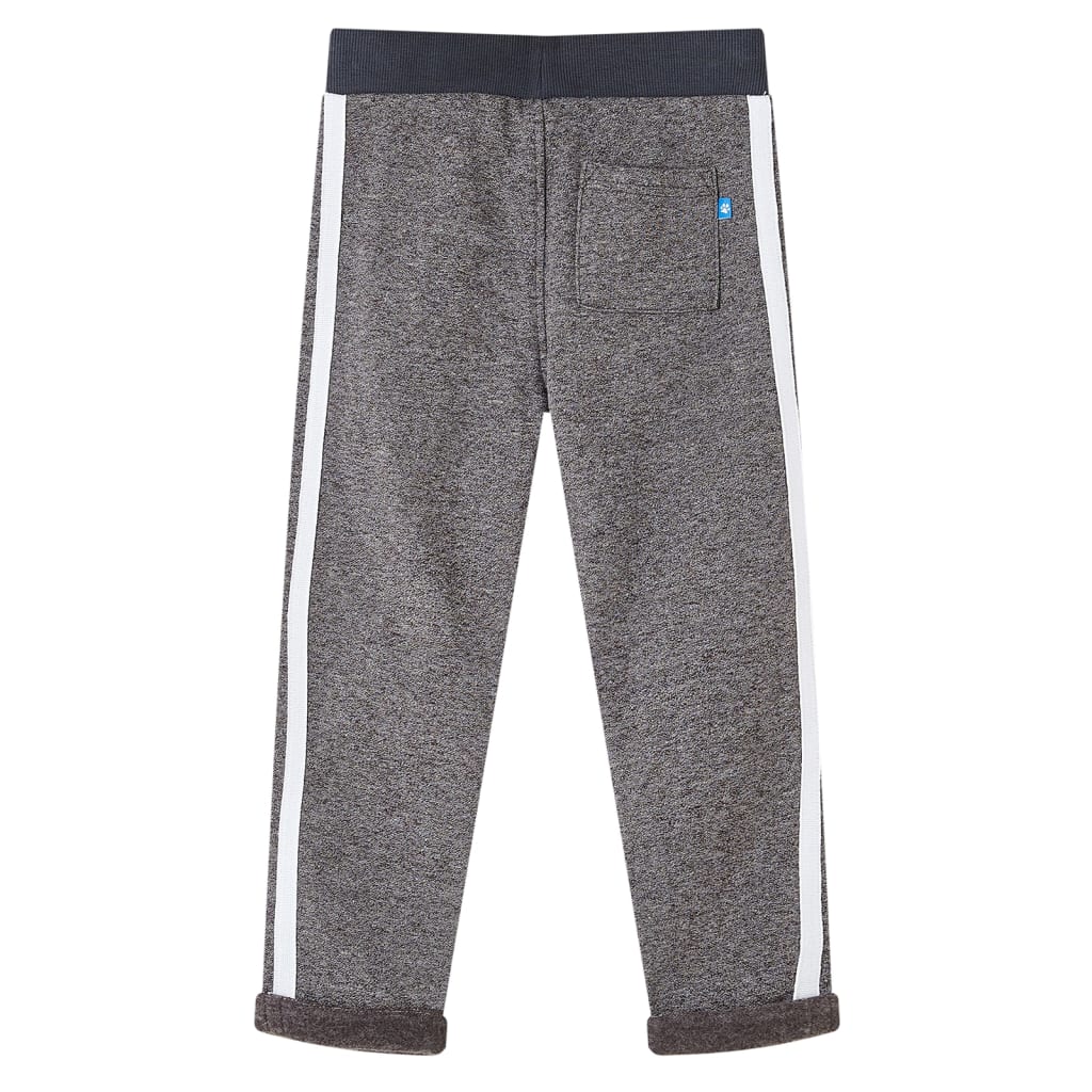 Vidaxl Kinder jogginghose 128 gemischt dunkelgrau