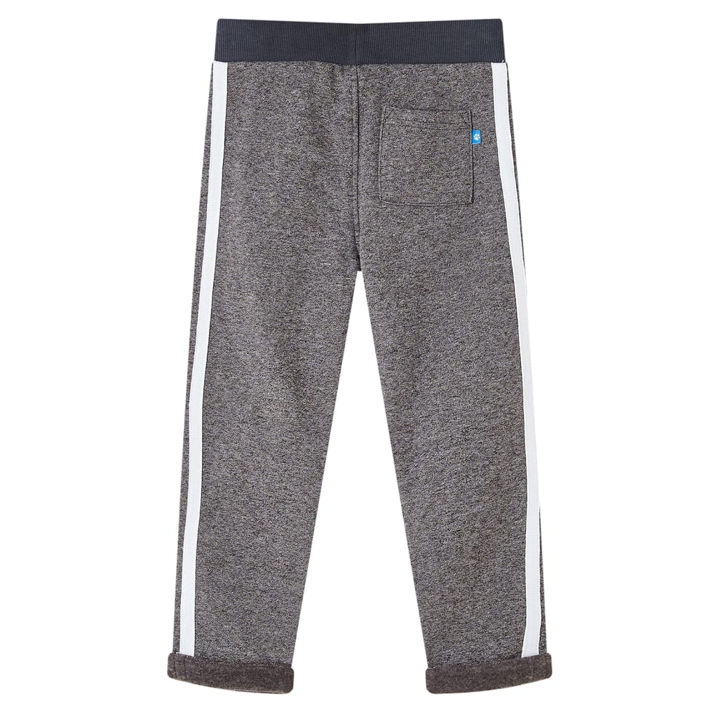Vidaxl Kinder jogginghose 140 gemischt dunkelgrau
