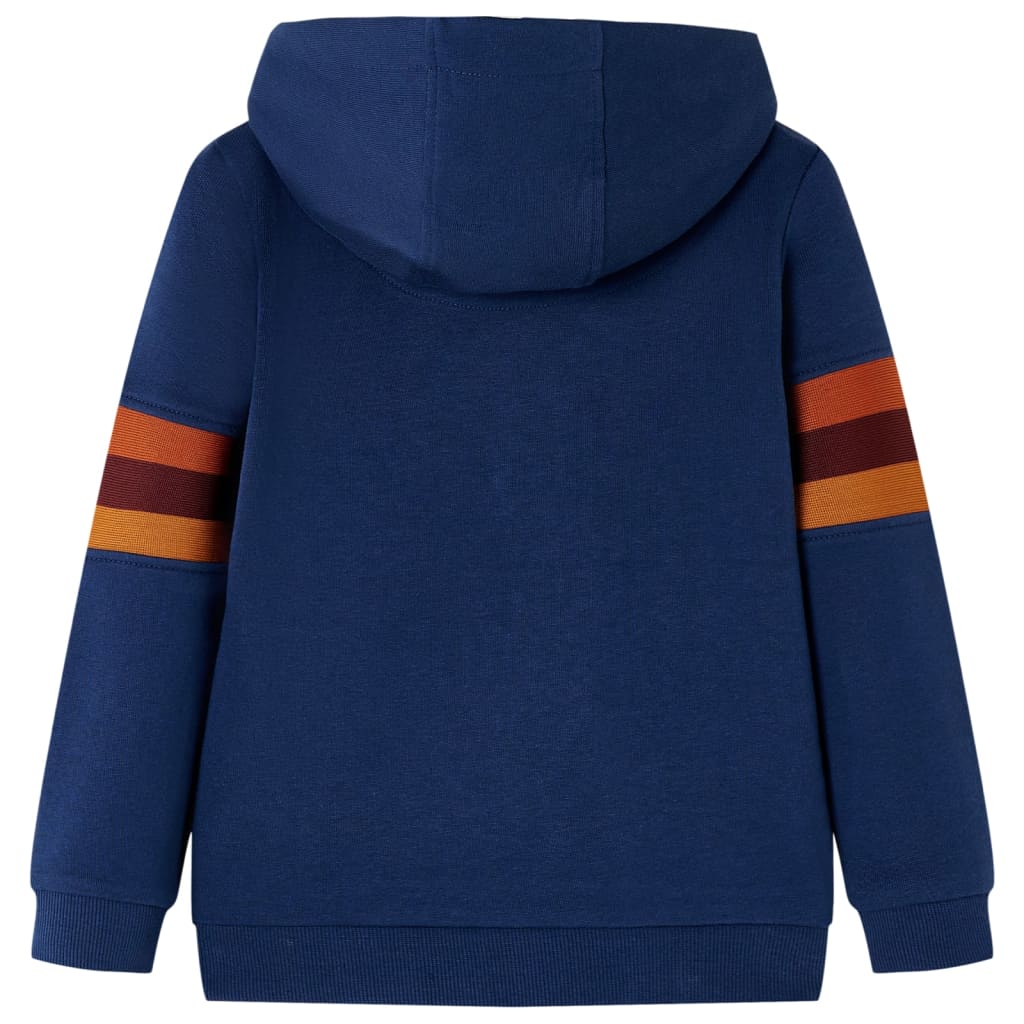 Vidaxl Kinderpullover mit Hood 104 Marine Blue