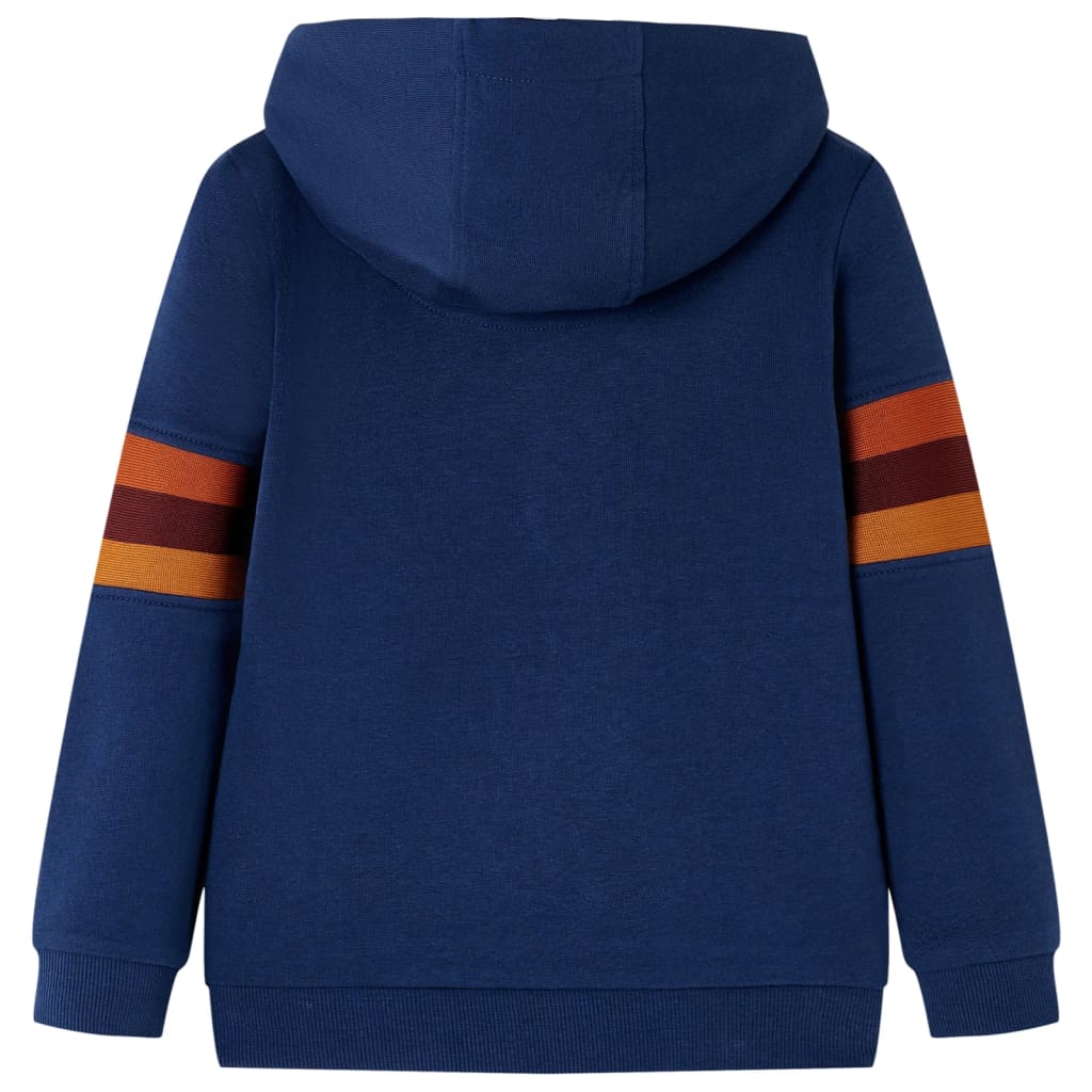 Vidaxl Kinderpullover mit Hood 128 Marineblau