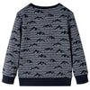 Vidaxl Kinderpullover 116 gemischtes Marineblau