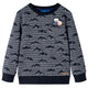 Vidaxl Kinderpullover 128 gemischtes Marineblau
