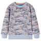 Vidaxl Kinderpullover 92 gemischt grau